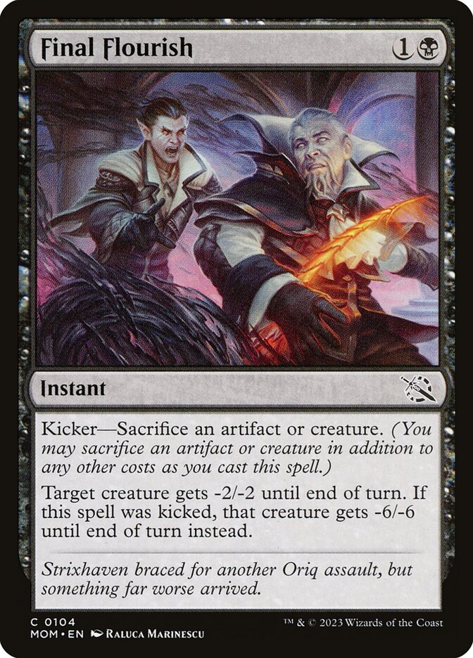Floreio Final / Final Flourish - Magic: The Gathering - MoxLand
