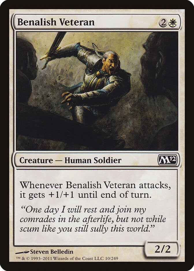 Veterano de Benália / Benalish Veteran - Magic: The Gathering - MoxLand