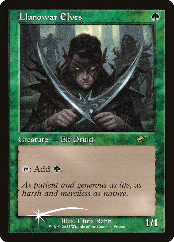 Elfos de Llanowar / Llanowar Elves - Magic: The Gathering - MoxLand