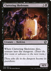 Esqueletos Chocalhantes / Clattering Skeletons - Magic: The Gathering - MoxLand