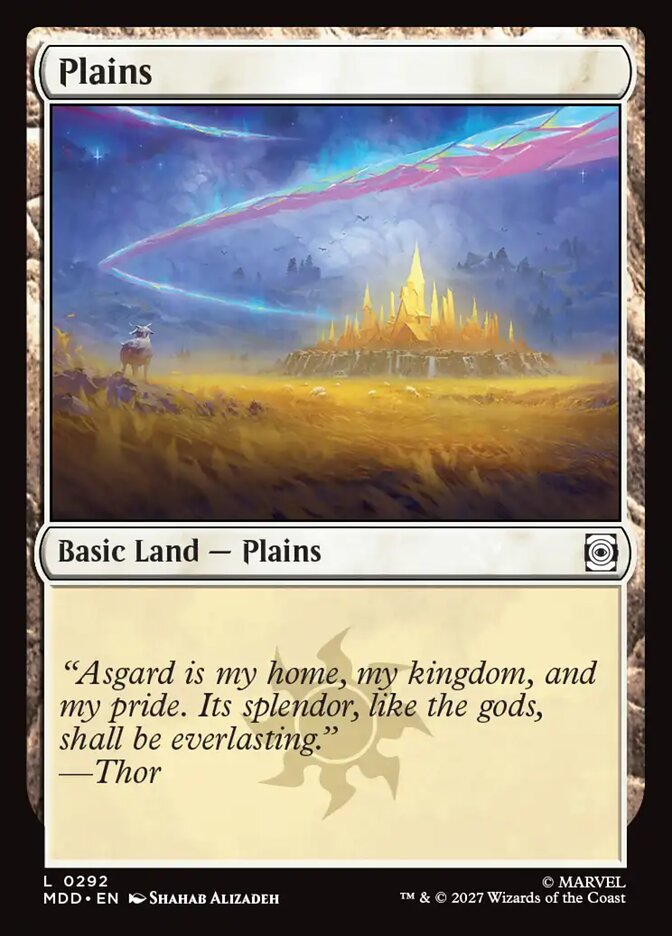 Planície / Plains - Magic: The Gathering - MoxLand