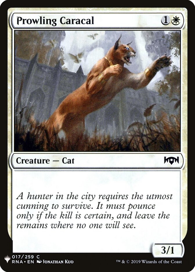 Caracal Espreitador / Prowling Caracal - Magic: The Gathering - MoxLand