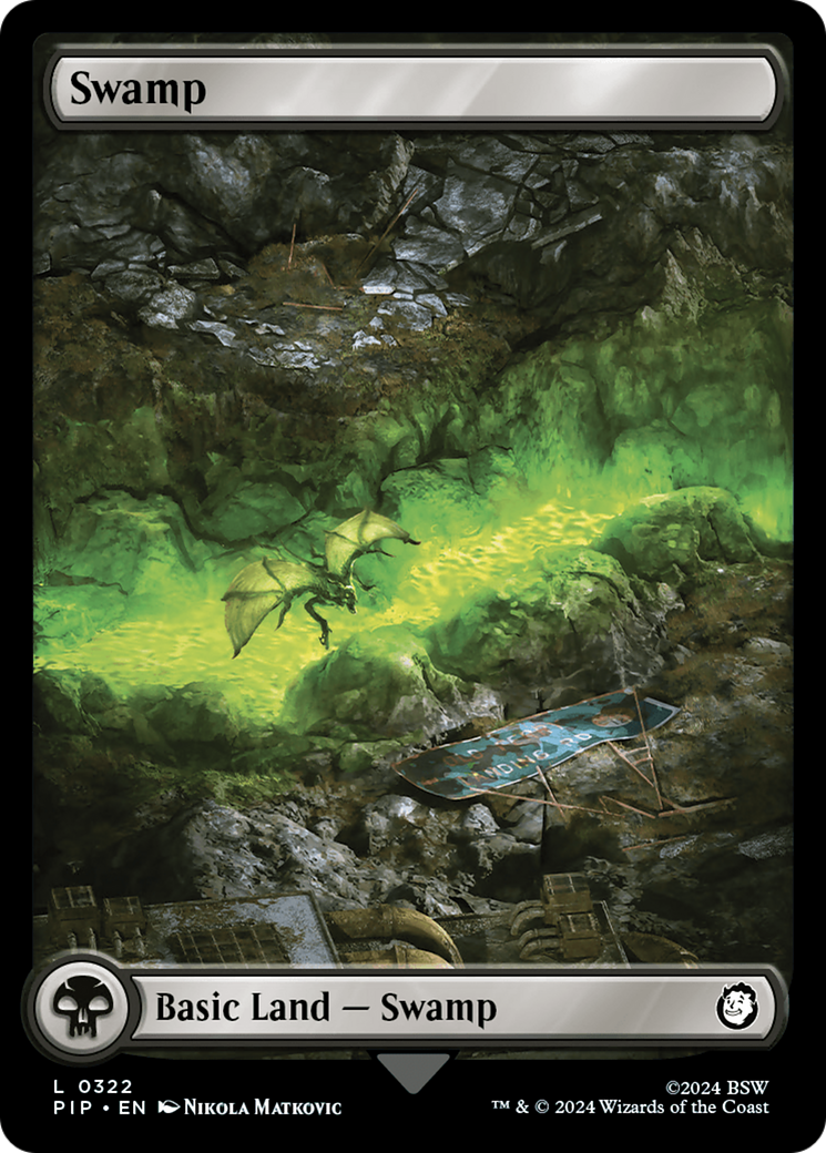 Pântano / Swamp - Magic: The Gathering - MoxLand