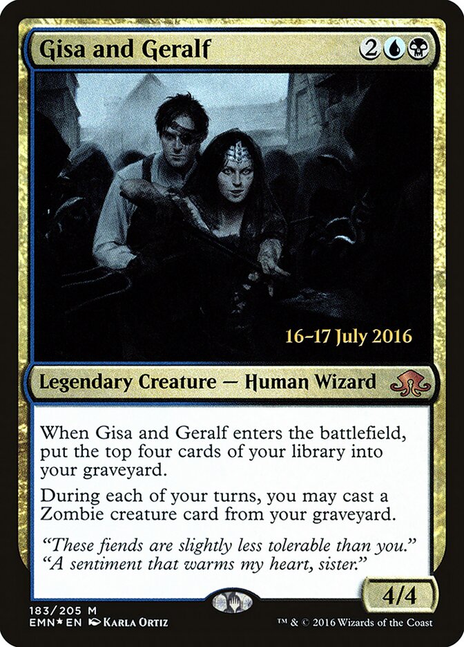 Gisa e Geralf / Gisa and Geralf - Magic: The Gathering - MoxLand