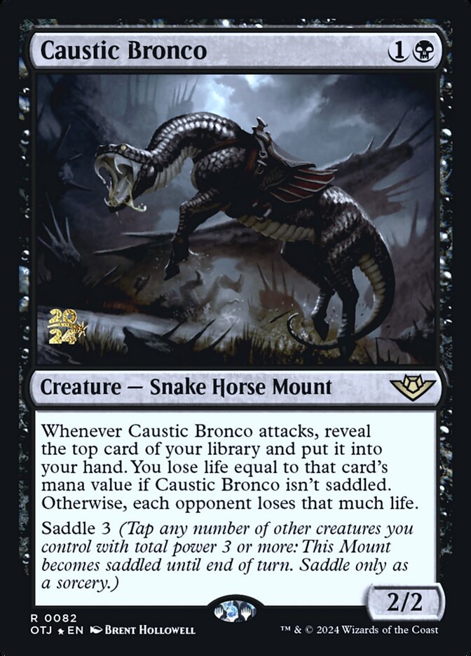 Xucro Cáustico / Caustic Bronco - Magic: The Gathering - MoxLand