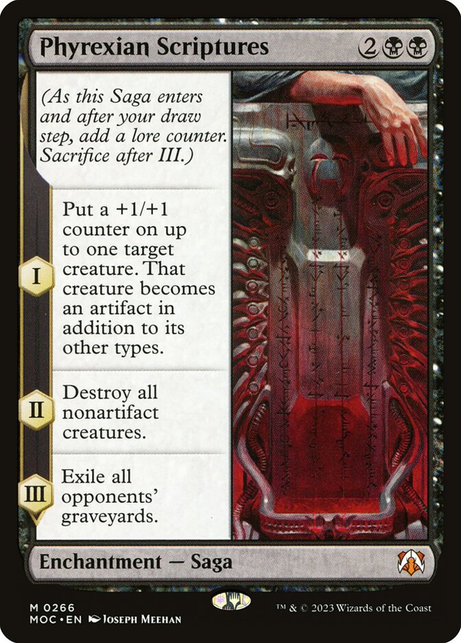 Escrituras Phyrexianas / Phyrexian Scriptures - Magic: The Gathering - MoxLand