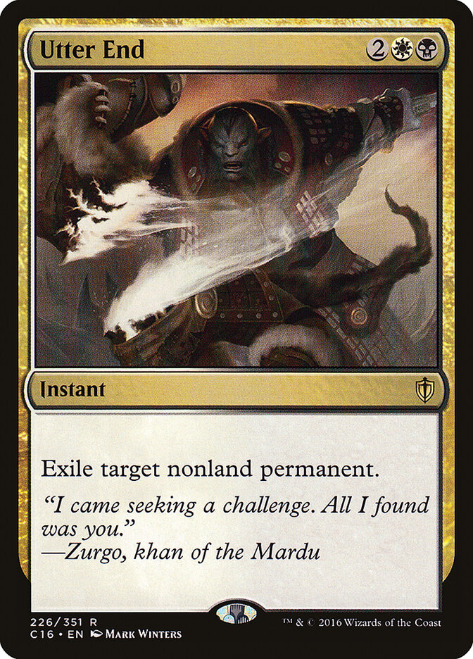 Fim Absoluto / Utter End - Magic: The Gathering - MoxLand