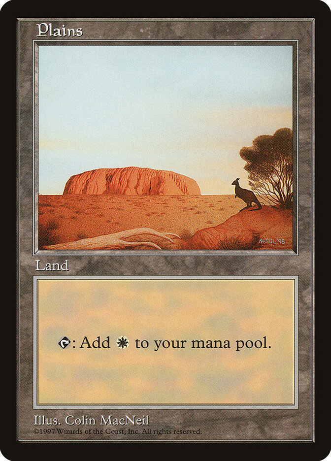 Planície / Plains - Magic: The Gathering - MoxLand