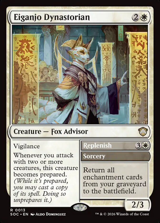 Eiganjo Dynastorian - Magic: The Gathering - MoxLand