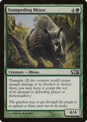Rinoceronte Desembestado / Stampeding Rhino - Magic: The Gathering - MoxLand