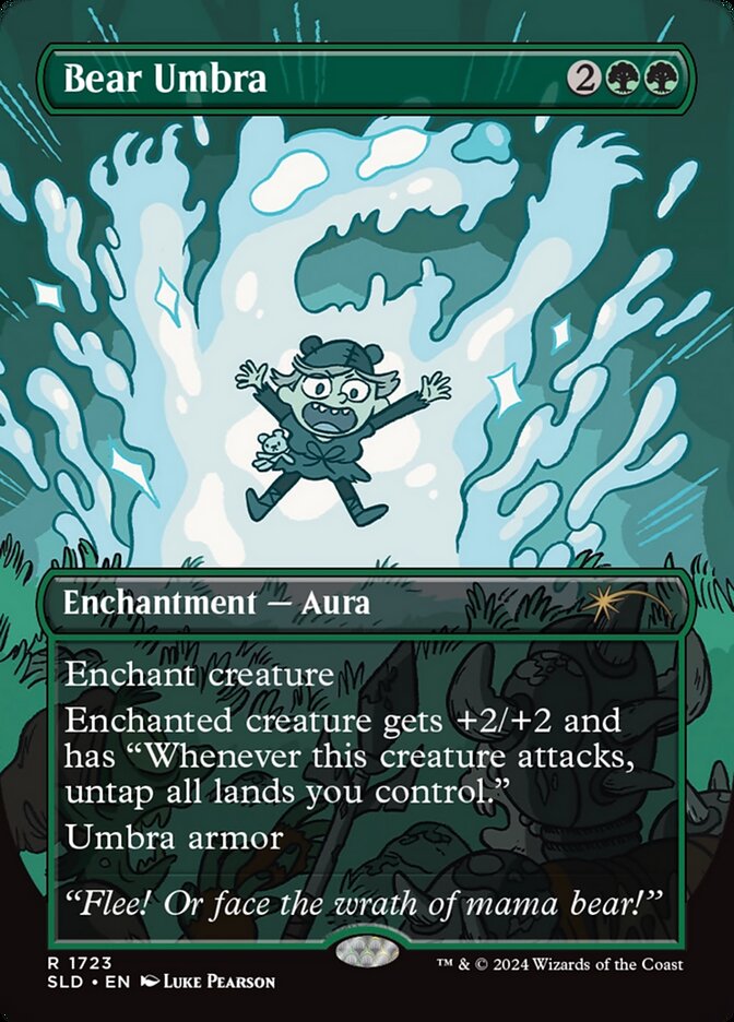 Sombra de Urso / Bear Umbra - Magic: The Gathering - MoxLand