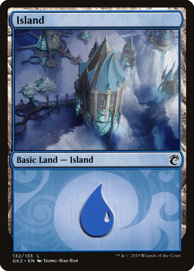 Ilha / Island - Magic: The Gathering - MoxLand