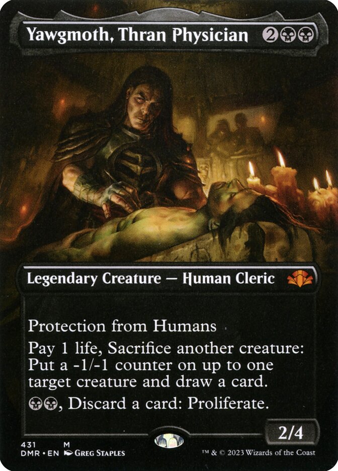 Yawgmoth, Médico de Thran / Yawgmoth, Thran Physician - Magic: The Gathering - MoxLand