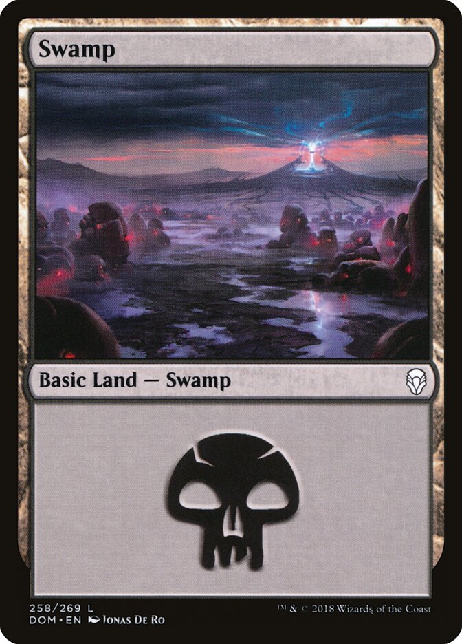 Pântano / Swamp - Magic: The Gathering - MoxLand