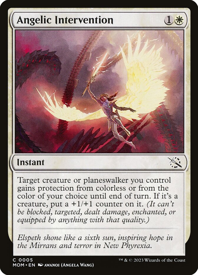 Intervenção Angelical / Angelic Intervention - Magic: The Gathering - MoxLand