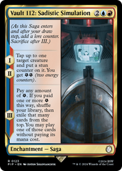 Vault 112: Sadistic Simulation - Magic: The Gathering - MoxLand