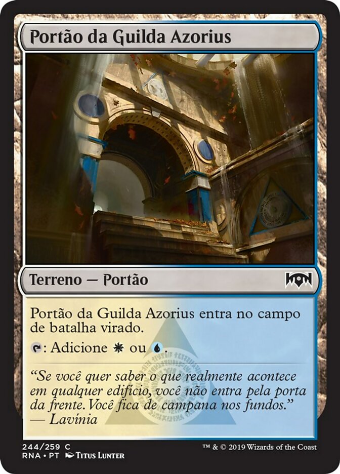 Portão da Guilda Azorius / Azorius Guildgate - Magic: The Gathering - MoxLand