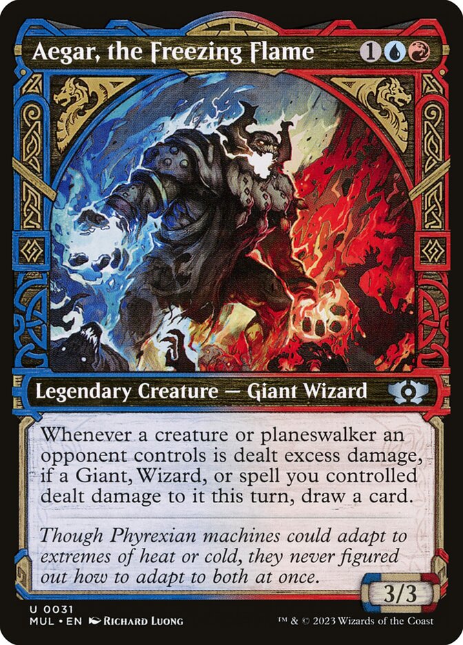 Aegar, a Chama Congelante / Aegar, the Freezing Flame - Magic: The Gathering - MoxLand