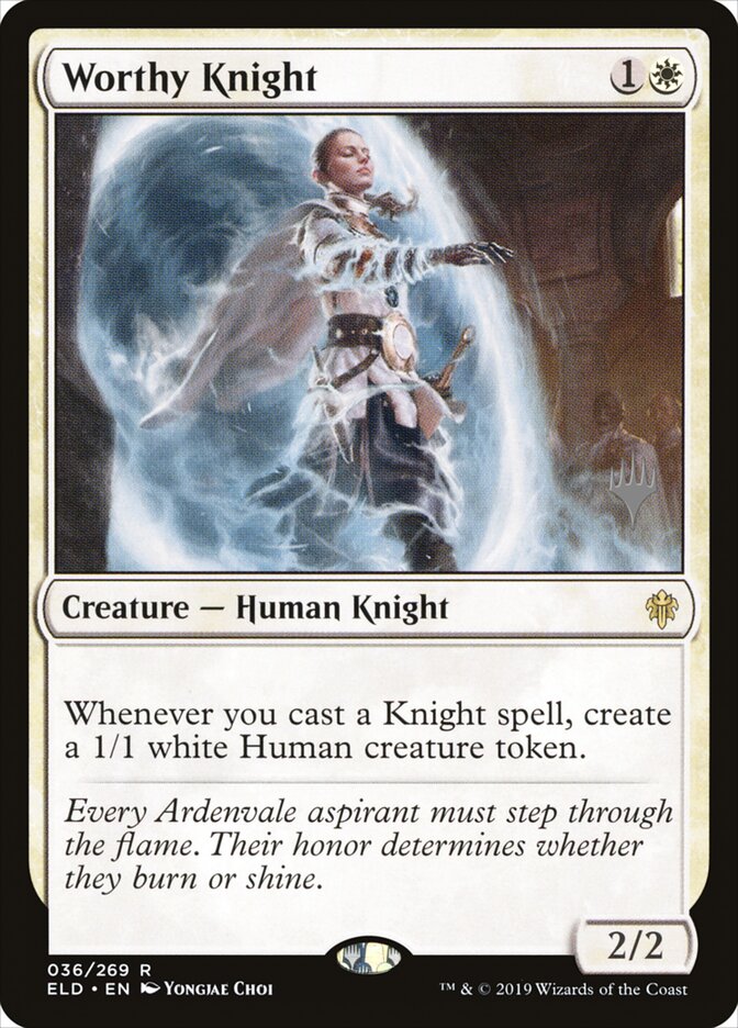 Cavaleira Digna / Worthy Knight - Magic: The Gathering - MoxLand