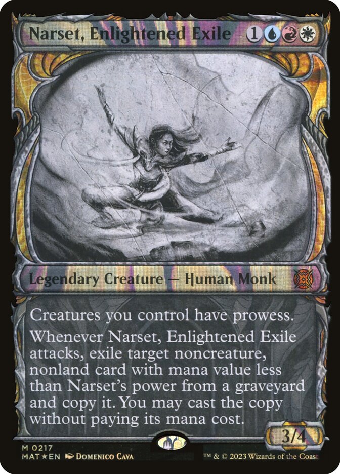 Narset, Exilada Iluminada / Narset, Enlightened Exile - Magic: The Gathering - MoxLand