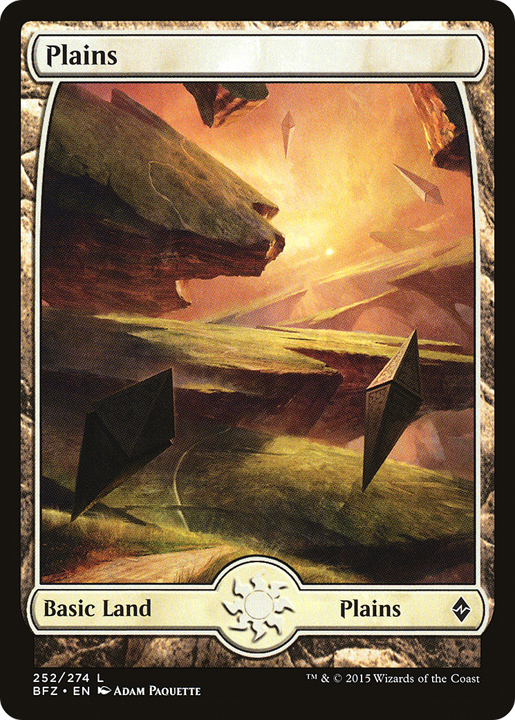 Planície / Plains - Magic: The Gathering - MoxLand