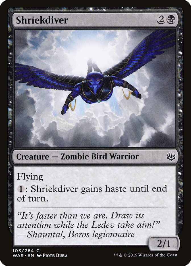 Guinchador de Mergulho / Shriekdiver - Magic: The Gathering - MoxLand
