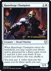 Campeão da Forja Rúnica / Runeforge Champion - Magic: The Gathering - MoxLand
