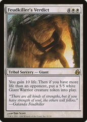 Veredito de Feudocida / Feudkiller's Verdict - Magic: The Gathering - MoxLand