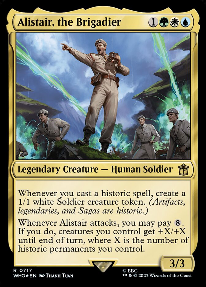 Alistair, the Brigadier - Magic: The Gathering - MoxLand