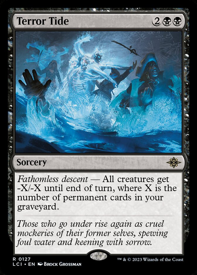 Maré do Terror / Terror Tide - Magic: The Gathering - MoxLand