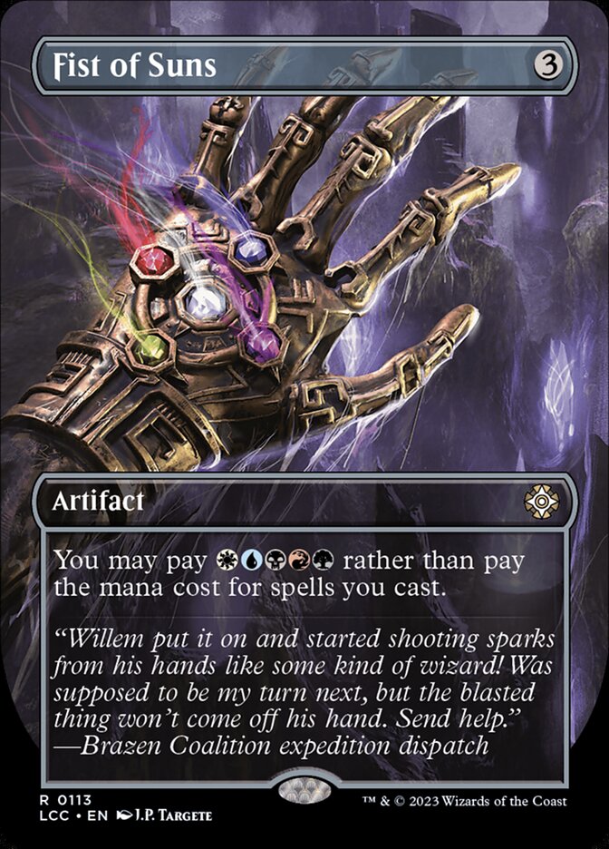Punho dos Sóis / Fist of Suns - Magic: The Gathering - MoxLand