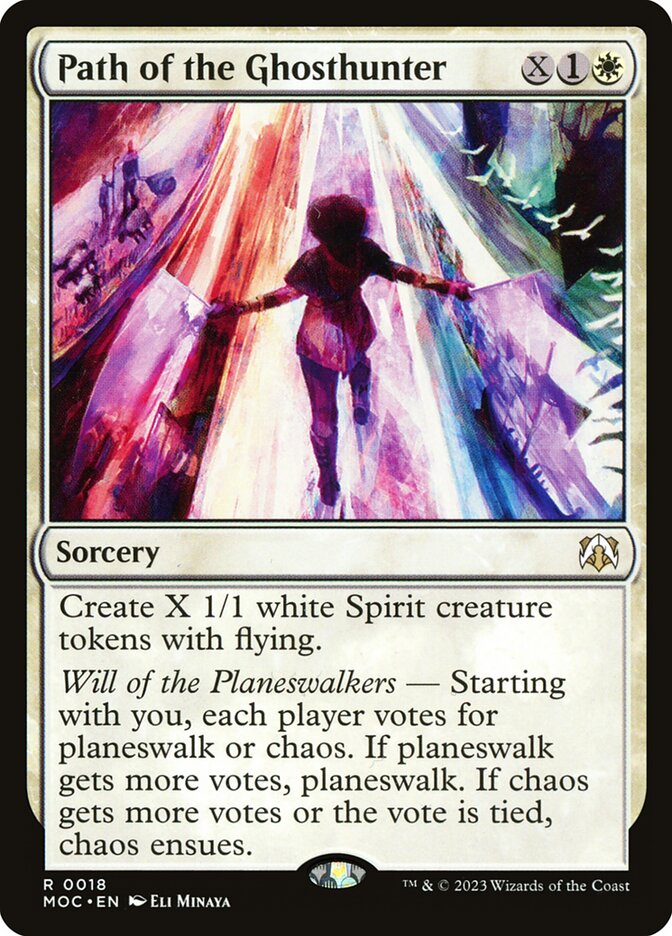 Caminho da Caça-fantasmas / Path of the Ghosthunter - Magic: The Gathering - MoxLand