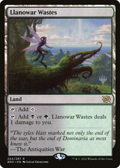 Regiões Agrestes de Llanowar / Llanowar Wastes - Magic: The Gathering - MoxLand
