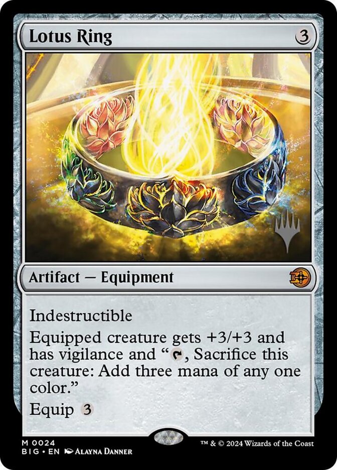 Anel de Lótus / Lotus Ring - Magic: The Gathering - MoxLand