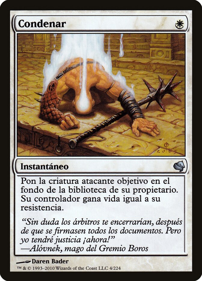 Condenar / Condemn - Magic: The Gathering - MoxLand