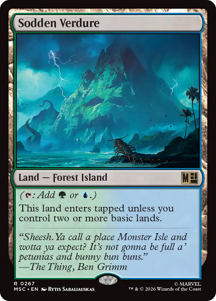 Sodden Verdure / Sodden Verdure - Magic: The Gathering - MoxLand