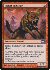 Familiar Chacal / Jackal Familiar - Magic: The Gathering - MoxLand