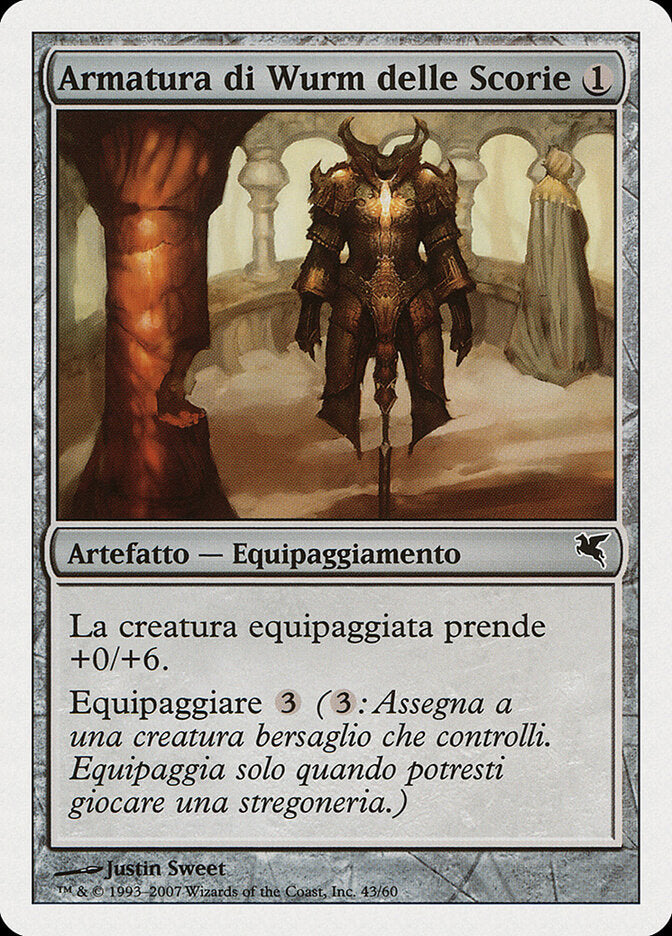 Armadura de Vorme Escoriáceo / Slagwurm Armor - Magic: The Gathering - MoxLand