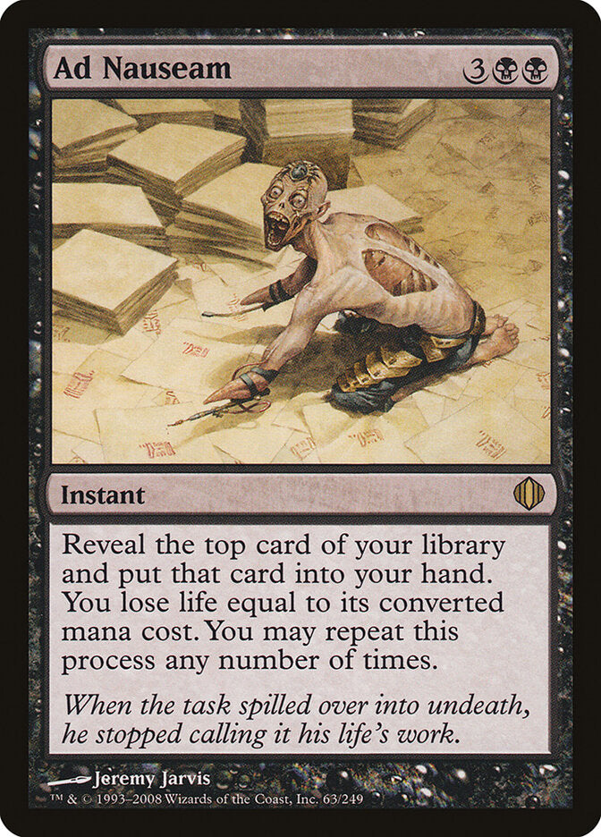 Até Enjoar / Ad Nauseam - Magic: The Gathering - MoxLand