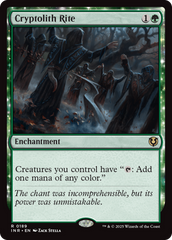 Rito do Criptólito / Cryptolith Rite - Magic: The Gathering - MoxLand