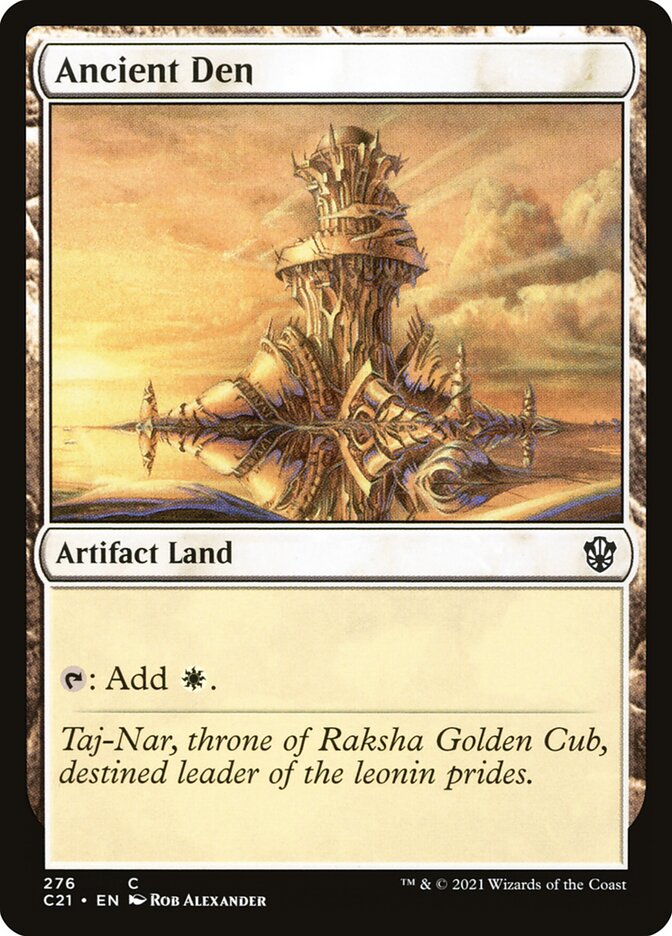 Covil Antigo / Ancient Den - Magic: The Gathering - MoxLand