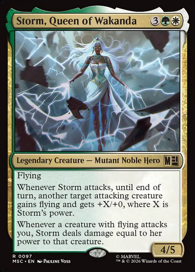 Storm, Queen of Wakanda - Magic: The Gathering - MoxLand