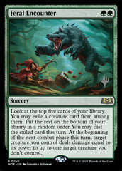Encontro Feral / Feral Encounter - Magic: The Gathering - MoxLand