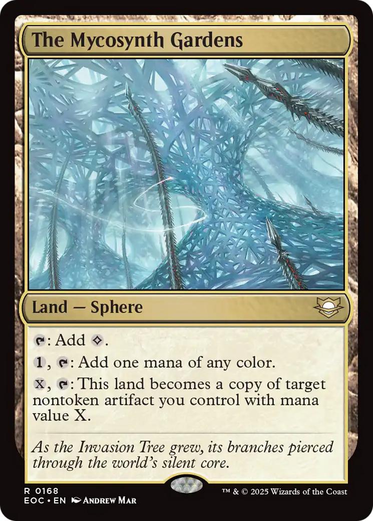 Os Jardins Micossintéticos / The Mycosynth Gardens - Magic: The Gathering - MoxLand