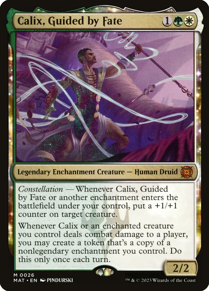 Calix, Guiado pelo Destino / Calix, Guided by Fate - Magic: The Gathering - MoxLand