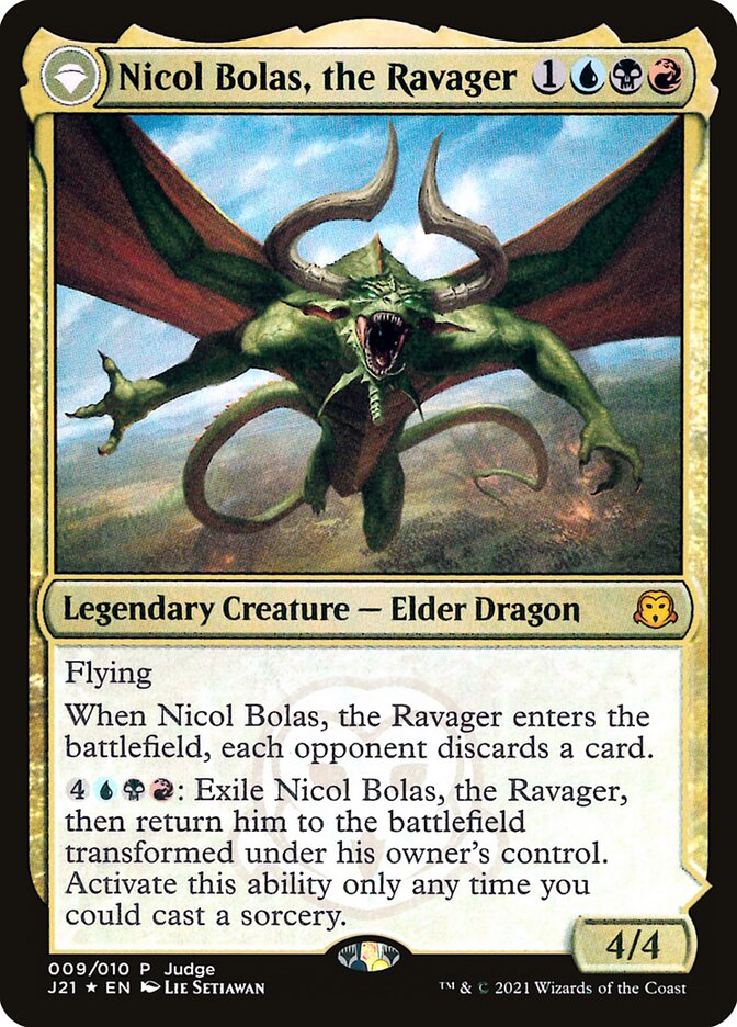 Nicol Bolas, o Devastador / Nicol Bolas, the Ravager - Magic: The Gathering - MoxLand