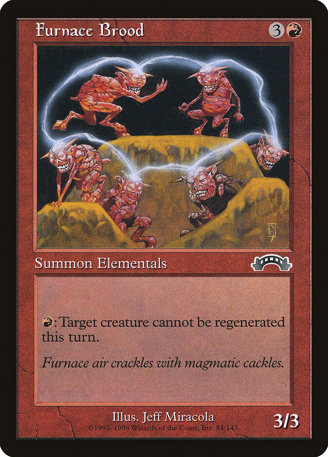 Crias da Fornalha / Furnace Brood - Magic: The Gathering - MoxLand
