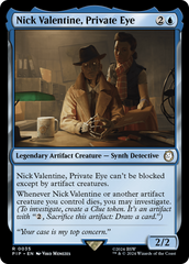 Nick Valentine, Private Eye - Magic: The Gathering - MoxLand