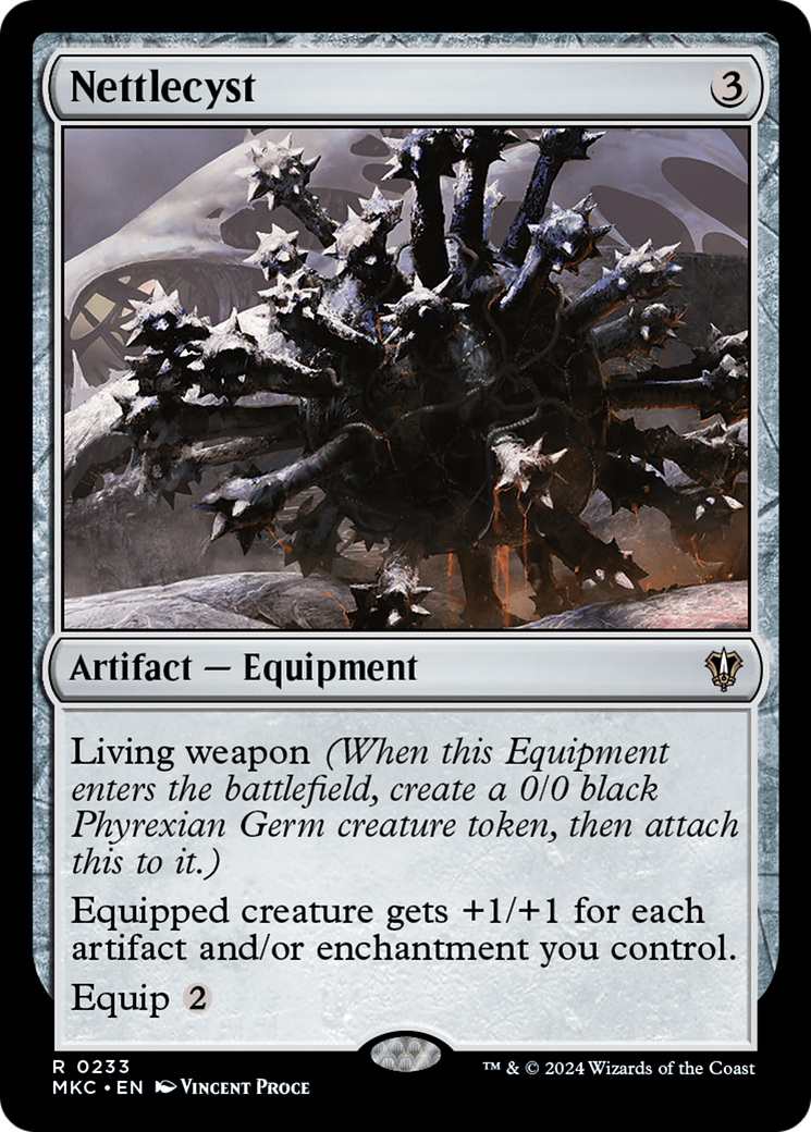Cisto Urtigueiro / Nettlecyst - Magic: The Gathering - MoxLand