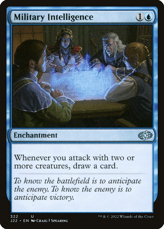 Inteligência Militar / Military Intelligence - Magic: The Gathering - MoxLand
